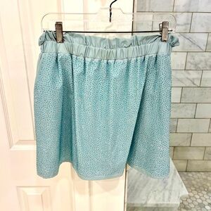 Queen of Sparkles Light Blue Skort